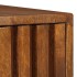 Mesita de noche madera maciza de mango 40x30x50