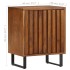 Mesita de noche madera maciza de mango 40x30x50