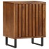 Mesita de noche madera maciza de mango 40x30x50