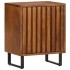 Mesita de noche madera maciza de mango 40x30x50