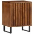 Mesita de noche madera maciza de mango 40x30x50