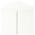 Carpa para fiestas plegable con paredes laterales blanco 2x2
