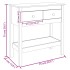 Mesa consola madera maciza de pino 75x35x75