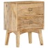 Mesita de noche de madera maciza de mango 40x35x55