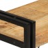 Estantería de 3 alturas hierro y madera maciza mango