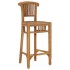 Taburete de cocina de madera maciza de