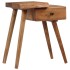 Mesita de noche de madera maciza de acacia 45x32x55