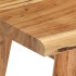 Mesita de noche de madera maciza de acacia 45x32x55