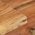 Mesita de noche de madera maciza de acacia 45x32x55