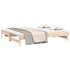 Sofá cama extraíble madera maciza de pino 2x(90x200)