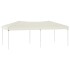 Carpa para fiestas plegable color crema 3x6