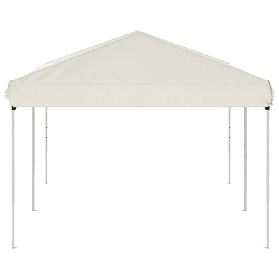 Carpa para fiestas plegable color crema 3x6