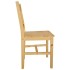Sillas de comedor 2 unidades madera de