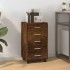 Cajonera con ruedas madera contrachapada roble