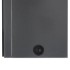 Mueble de baño con espejo LED gris brillante 89x14x62
