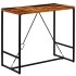 Mesa de bar de madera maciza reciclada 120x60x106