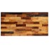 Mesa de bar de madera maciza reciclada 120x60x106