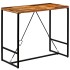 Mesa de bar de madera maciza reciclada 120x60x106