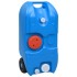 Depósito de agua con ruedas para camping azul 40
