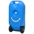 Depósito de agua con ruedas para camping azul 40