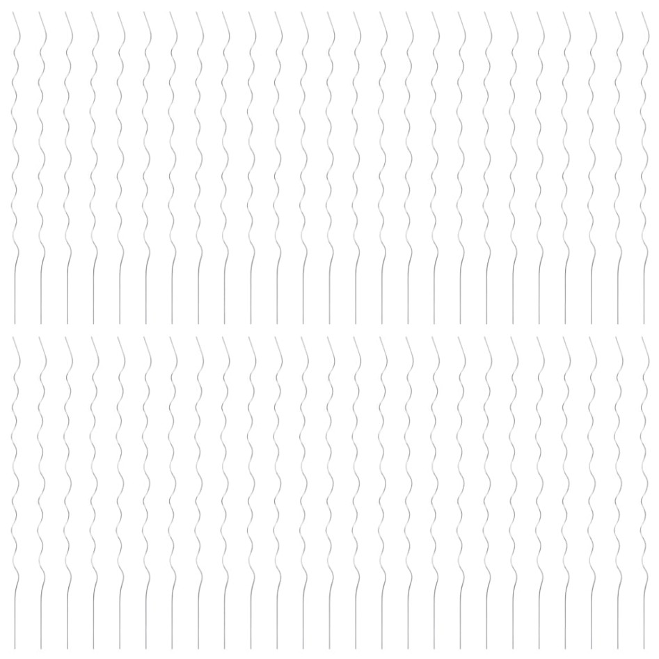 Soporte para planta espiral 50 unidades 170cm acero