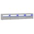 Mueble de TV con luces LED gris Sonoma 240x35x40