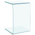 Mesa auxiliar de vidrio templado 40x40x60