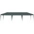Carpa profesional para fiestas verde 90 g/m² 4x9