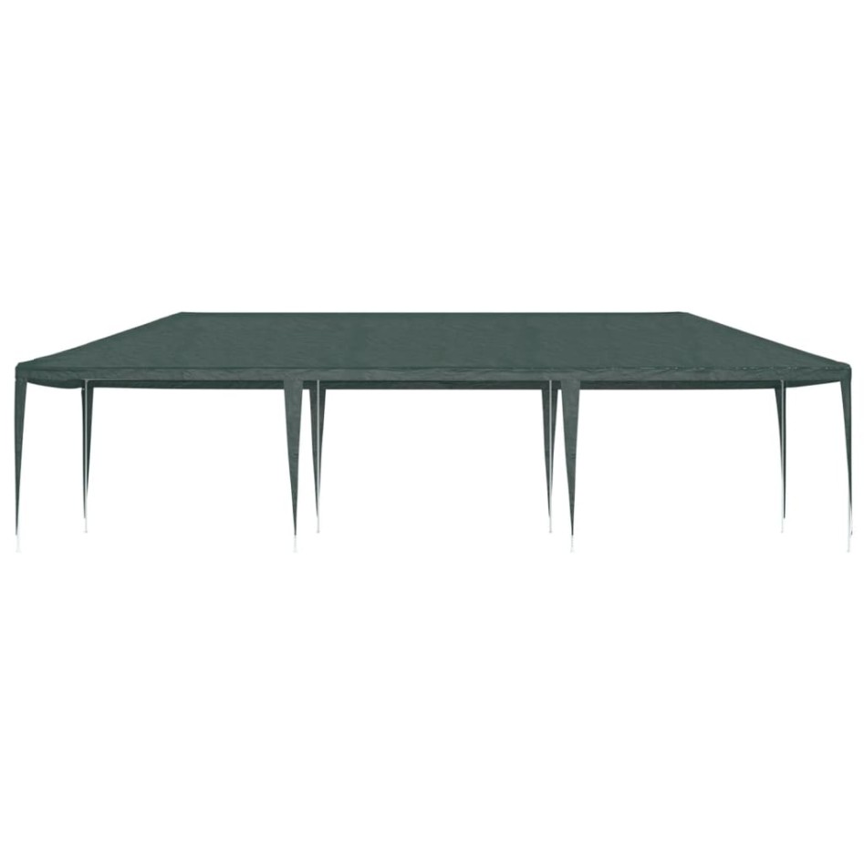 Carpa profesional para fiestas verde 90 g/m² 4x9