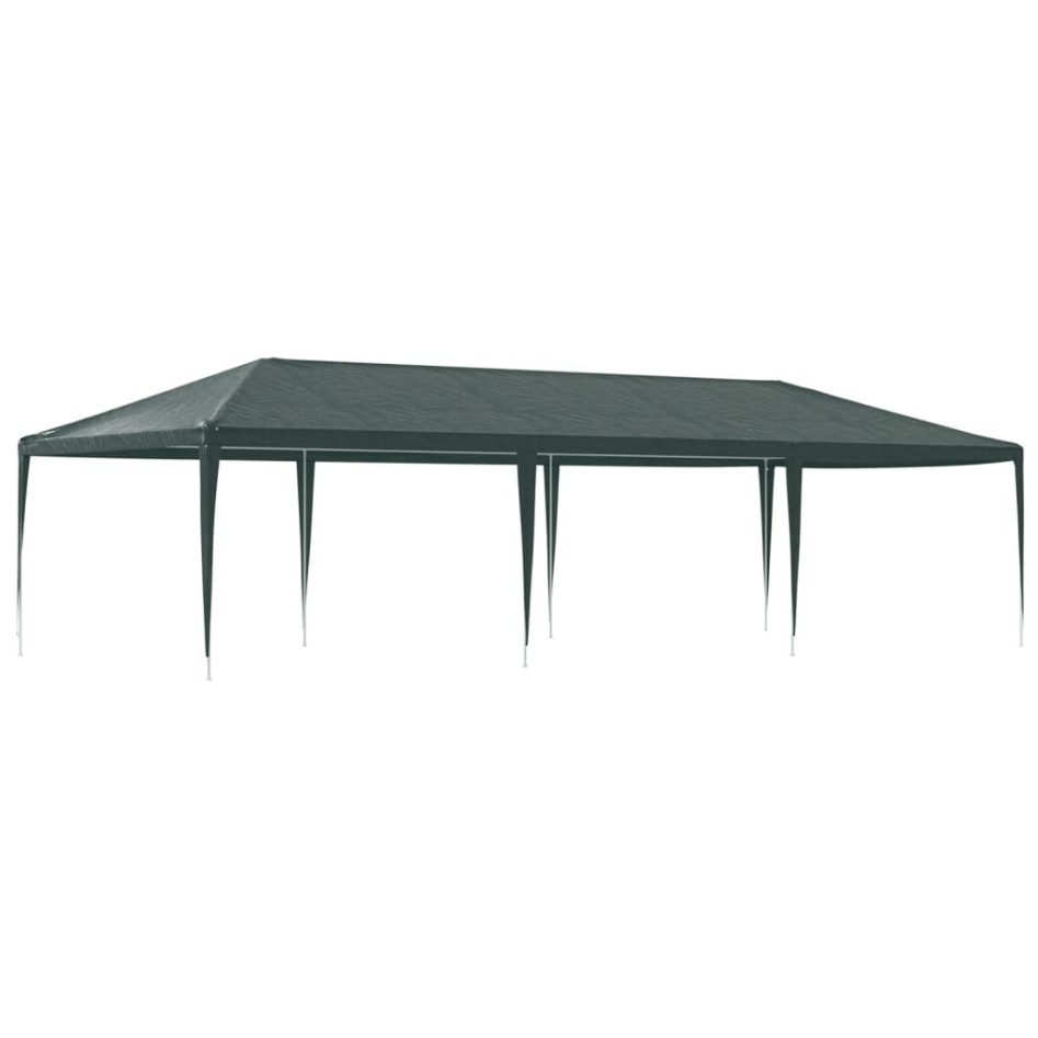 Carpa profesional para fiestas verde 90 g/m² 4x9