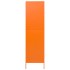 Armario de acero naranja 90x50x180