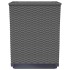 Jardineras 4 uds polipropileno negro 30x30x37