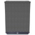 Jardineras 4 uds polipropileno negro 30x30x37