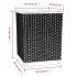 Jardineras 4 uds polipropileno negro 30x30x37