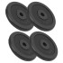 Discos de pesas de hierro fundido 4 uds 4x7,5