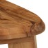 Taburetes de cocina 2 unidades madera maciza de