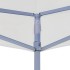 Carpa plegable profesional acero blanco 2x2