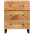 Aparador de madera maciza de acacia 60x33x75