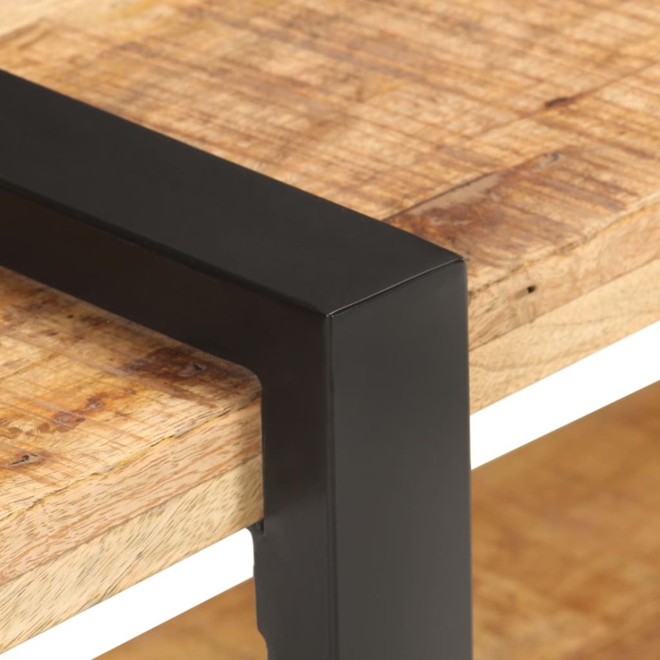 Mueble para TV de madera maciza de mango rugosa 90x40x40