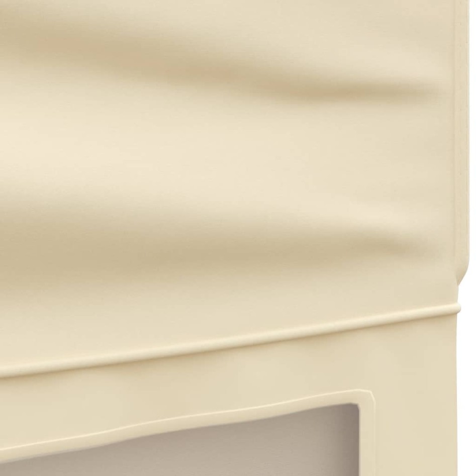 Carpa para fiestas plegable con paredes laterales crema 3x3