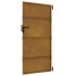 Puerta de jardín acero corten 85x200