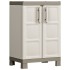 Keter Armario bajo almacenaje Excellence beige y taupe 97