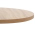 Mesa de bistró MDF marrón claro 80