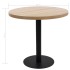 Mesa de bistró MDF marrón claro 80