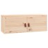 Armarios de pared 2 uds madera maciza de pino 80x30x30