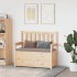 Banco de madera maciza de pino 112,5x51,5x96,5