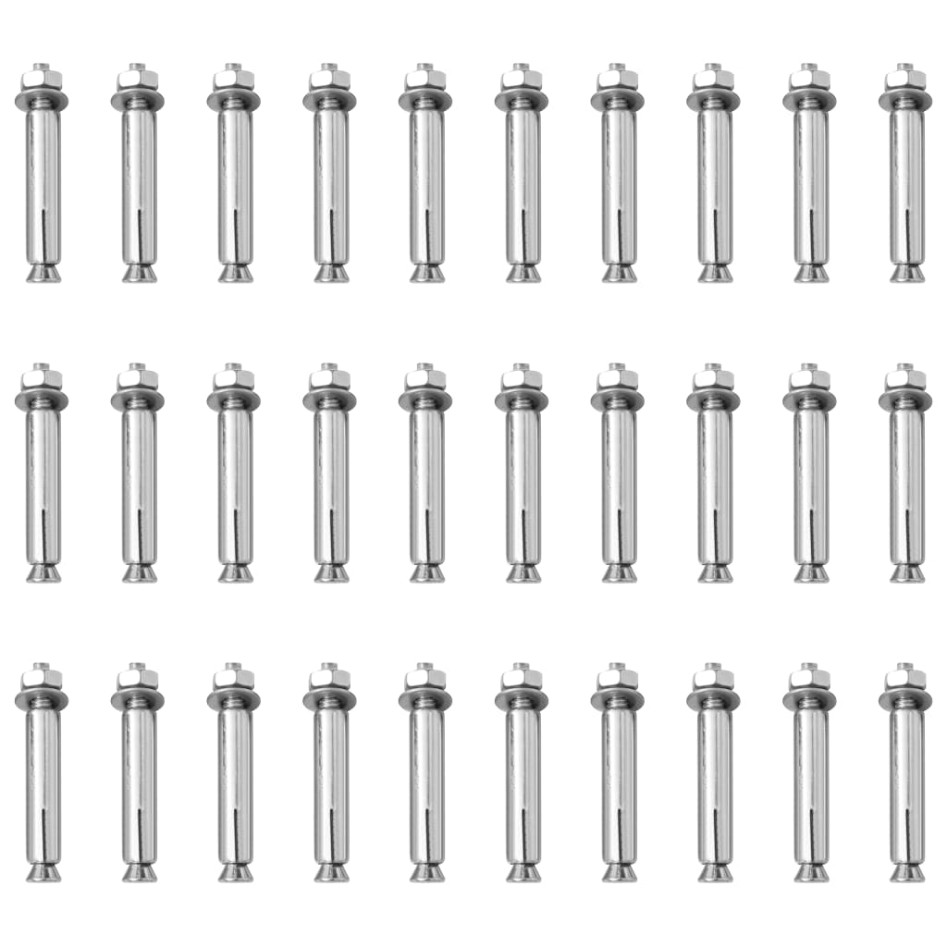 Bolardos de control de tráfico 10 uds con cadena PE 75