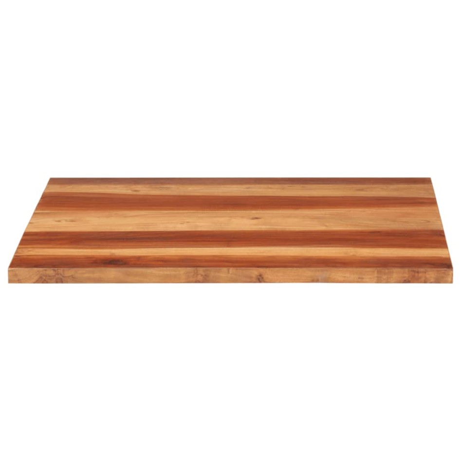 Tablero de mesa madera maciza de acacia 25-27 mm 70x70