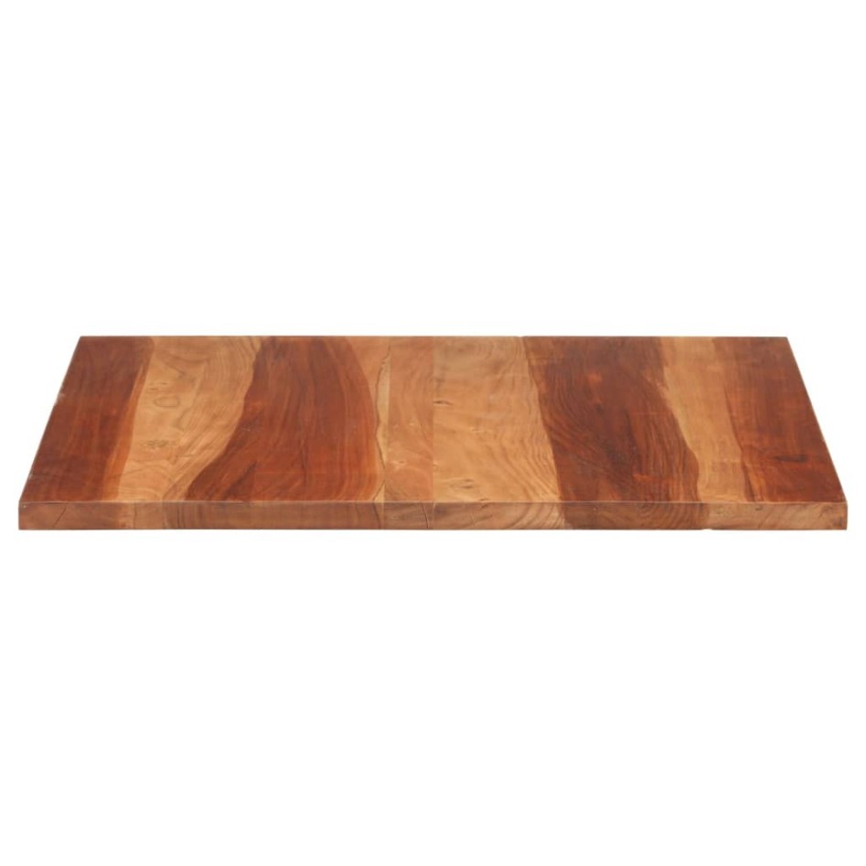 Tablero de mesa madera maciza de acacia 25-27 mm 70x70