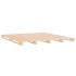 Cama de palets madera maciza pino doble pequeña 120x190